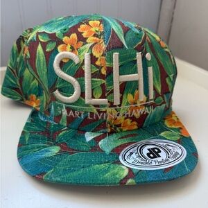 Smart Living Hawaii Tropical Amazon Flatbill Cap
